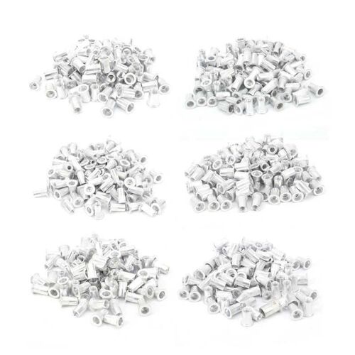 Écrous De Rivetage À Tête Plate En Aluminium, Accessoires De Quincaillerie Verticaux 100 M3/M4/M5/M6/M8/M10, Wj 30045 Pièces