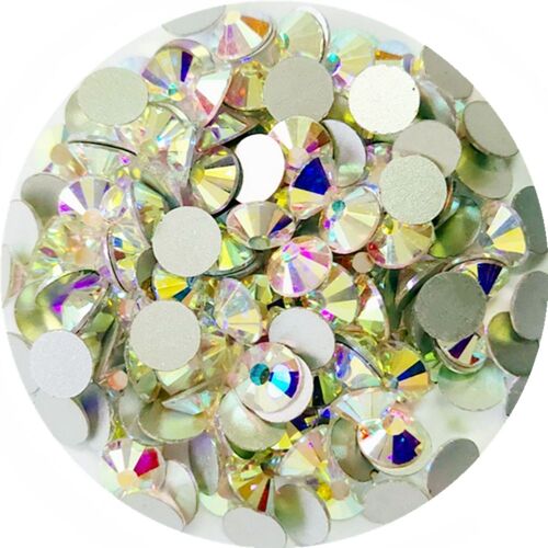 Strass Ab En Cristal À Paillettes, Non Correcteurs À Dos Plat, Couture Et Tissu Pour Vêtements, Décorations En Strass D'art Des Ongles