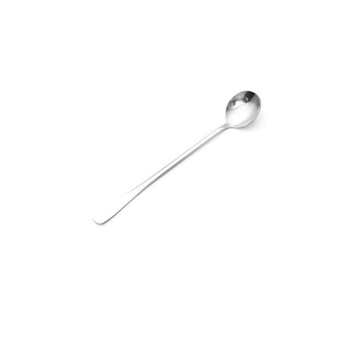 Cuillère En Acier Inoxydable Avec Long Manche De 19cm, 2 Pièces, Pour Mélanger Le Café, Le Dessert, Le Thé, Le Lait, Le Thé, Les Confitures, Outil De Cuisine