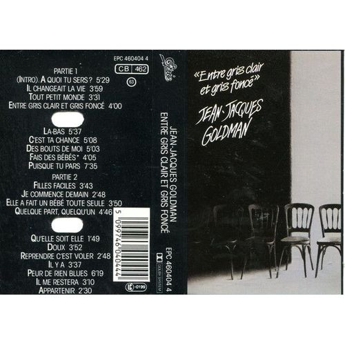 Jean-Jacques Goldman, Entre Gris Clair Et Gris Foncé