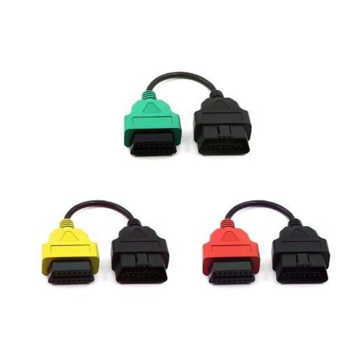Câble De Diagnostic Pour Fiat Ecu Multiecuscan, Connecteur Obd2, Haute Qualité, 4 Pièces/Lot, Livraison Gratuite
