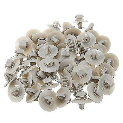 100pcs Clips Compatible Avec Kangoo Trafic Primastar Opel Vivaro Moulure Latérale Porte De Protection Inférieure