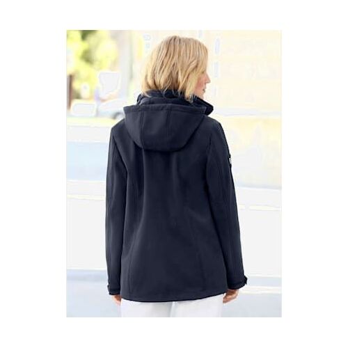 Veste Softshell Déperlant Et Coupe-Vent - - Marine