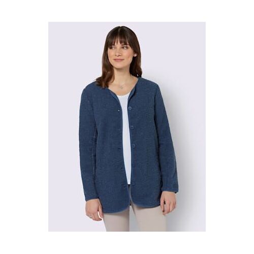 Veste Polaire M?Lleuse - - Bleu Jean