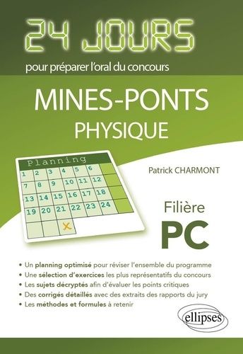 Physique Concours Mine-Ponts Filière Pc