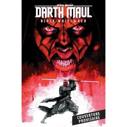 Dark Maul - Black, White & Red
