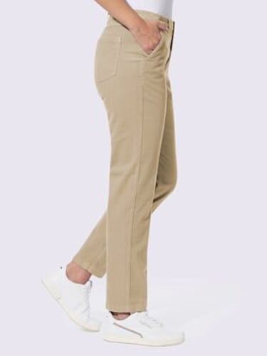 Pantalon Chino Élastique Confortable Au Dos - Best Connection - Sable