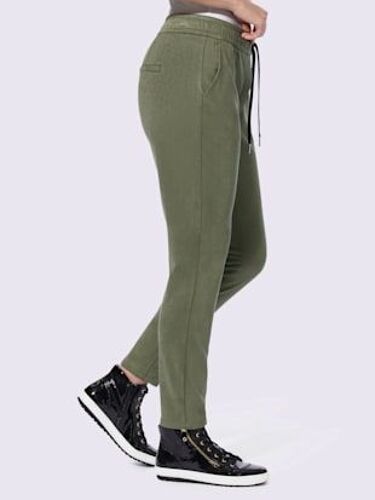 Pantalon De Jogging Style Jogging Tendance - Linea Tesini - Kaki