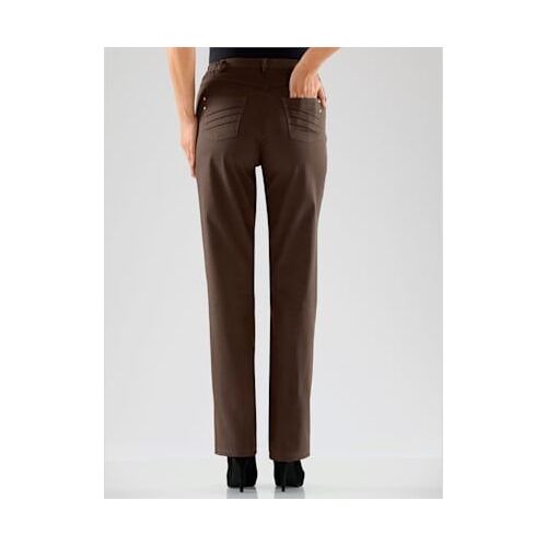 Pantalon Coupe Droite Traitement Nano - Cosma - Moka