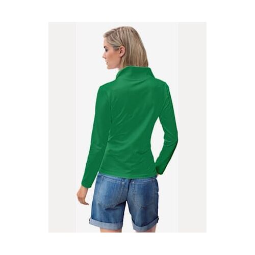 Polo Manches Longues - Best Connection - Vert