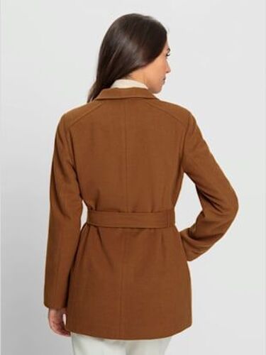 Veste D'hiver Col Tendance - Ashley Brooke - Ambre