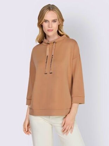 Sweatshirt Mancherons Tendance - Rick Cardona - Couleur Chamois