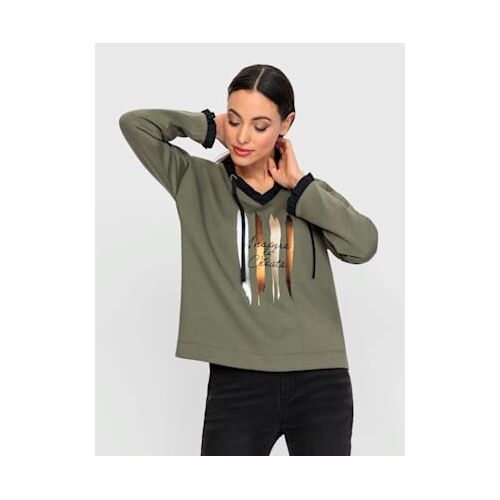 Sweatshirt 50% Modal - Rick Cardona - Kaki