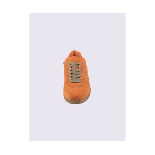 Baskets Matière Synthétique Orange