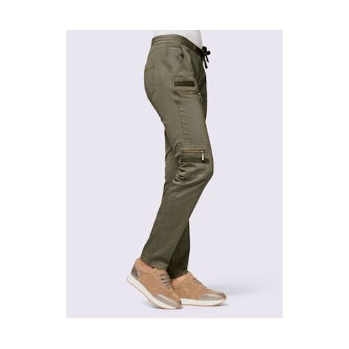 Pantalon Cargo Coupe Cargo Décontractée - Rick Cardona - Kaki