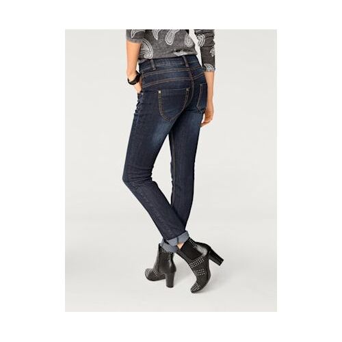 Jean Skinny Coupe Skinny Tendance - Linea Tesini - Bleu Denim