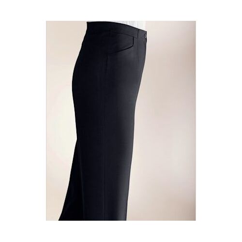 Pantalon Costume Taille Élastiquée Invisible - Come On - Noir