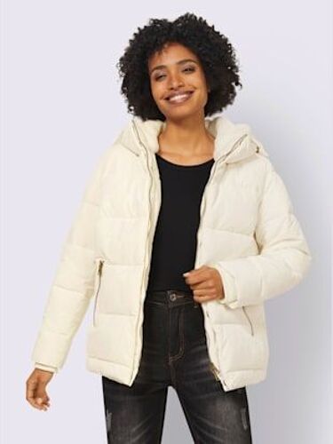 Veste D'hiver Garnissage Chaud - Linea Tesini - Couleur Ivoire