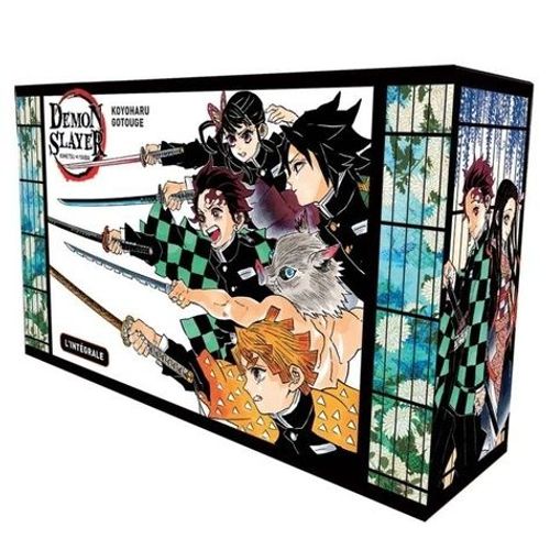 Demon Slayer - L'intégrale Tomes 1 À 23 - Coffret En 23 Volumes