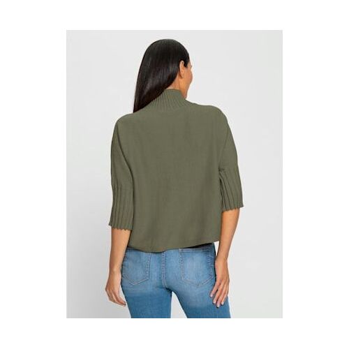 Pull À Col Montant 50% Viscose - Rick Cardona - Kaki