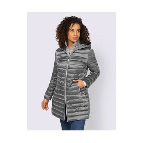 Doudoune À Capuche - Best Connection - Anthracite-Gris Pierre