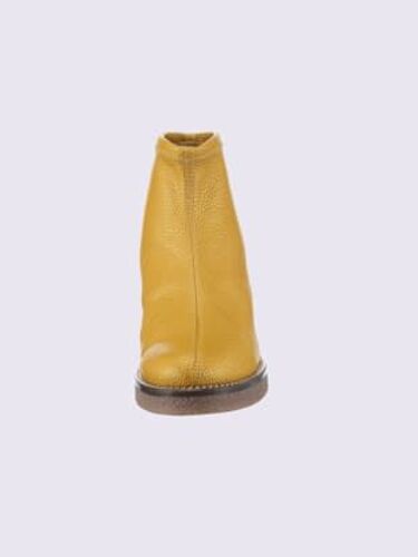 Bottines De Fabrication Espagnole Jaune