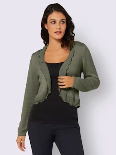 Boléro Contient De La Soie - Creation L - Kaki