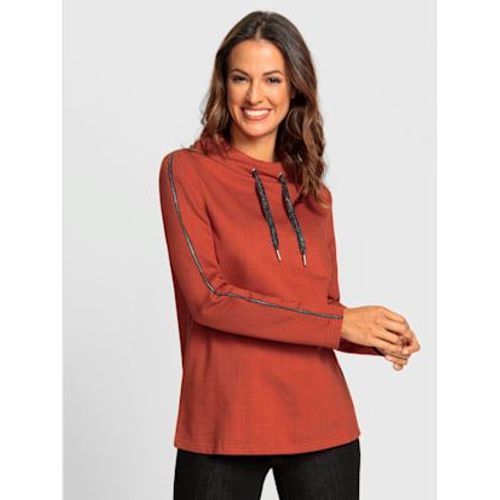 Sweatshirt Pur Coton - - Rouille