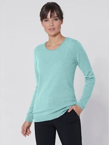 Pull Cachemire - Alessa W. - Vert D'eau Chiné