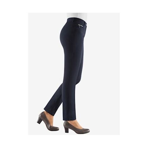 Pantalon D'hiver Femme Coupe Indémodable - Stehmann Comfort Line - Marine
