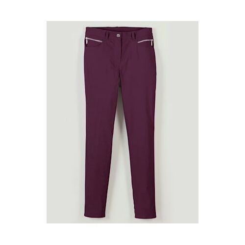 Pantalon D'hiver Femme Coupe Indémodable - Stehmann Comfort Line - Bordeaux