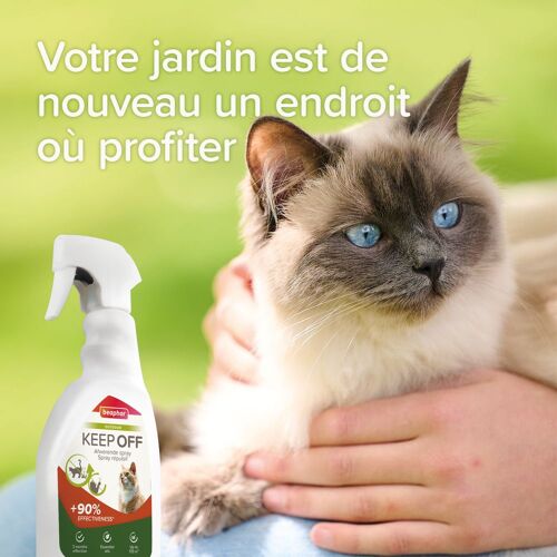 Keep Off Spray Répulsif Outdoor Pour Chats - 500 Ml
