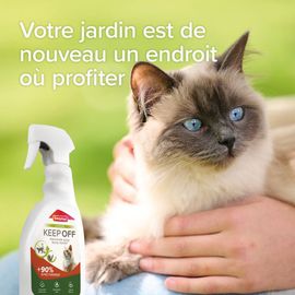 Keep Off Spray Répulsif Outdoor Pour Chats - 500 Ml