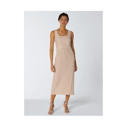 Robe De Cocktail Coupe Extra-Longue Tendance - Ashley Brooke - Beige
