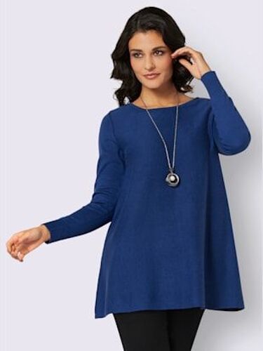 Pull Coupe Décontractée Légèrement Évasée - Creation L - Bleu Roi