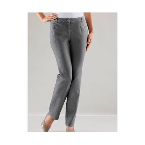 Jean Droit Effet Ventre Plat - Cosma - Gris