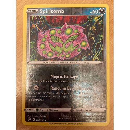 (2332) Spiritomb 116/192 Pokemon 