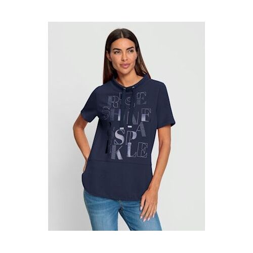 T-Shirt À Manches Courtes 50% Modal - Rick Cardona - Marine