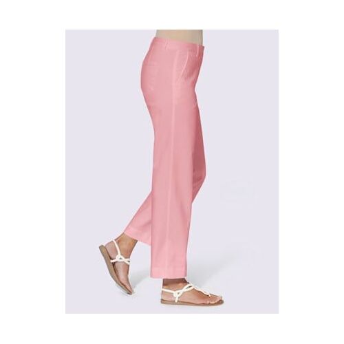 Pantalon Large 96% Coton - - Hortensia