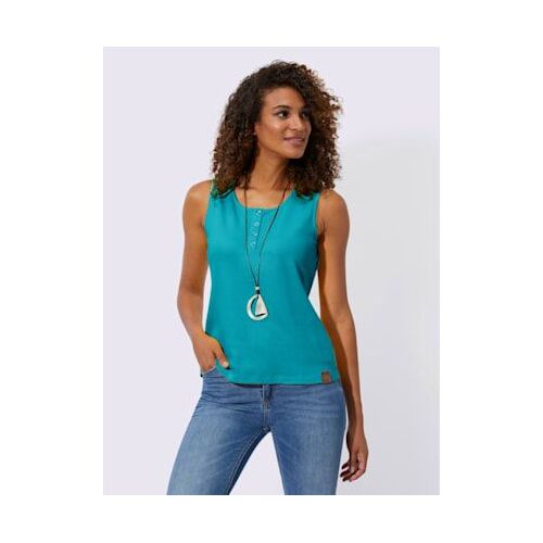Débardeur Qualité Coton - Collection L - Turquoise