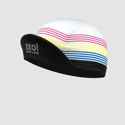 Casquette Vélo Femme Ekoi Road Lines