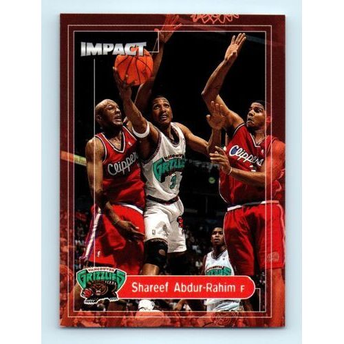 Trading Card Impact 1999-2000 Shareef Abdur-Rahim 148
