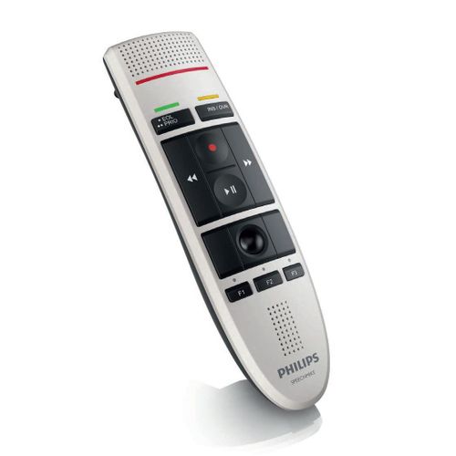 Dictaphone Philips SpeechMike USB LFH3200 - Microphone de dictée - noir, gris chaleureux