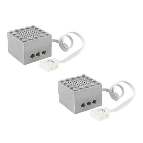 Bloc de construction module de haut-parleur Bluetooth originalité Musique jouer Connexion Bluetooth pour train de voitures M