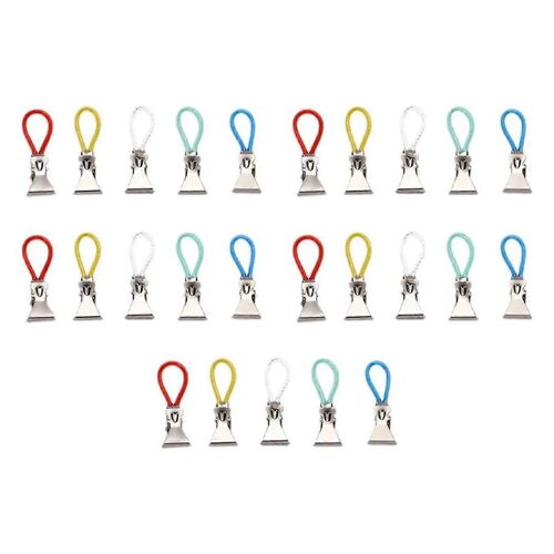 Pinces à linge Pinces à linge coloré Torchon à linge Clips de suspension Boucles Pinces à serviettes Cuisine Bathroo