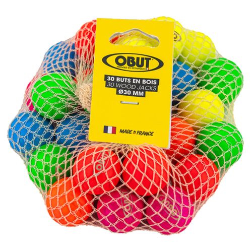 Buts De Pétanque Obut Lot De 30 Buts Vert