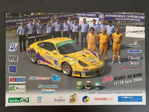 24h Du Mans - 2006 - Fournoux - 40x53cm - Affiche / Poster Envoi En Tube