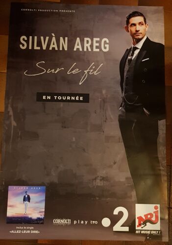 Silvàn Areg - Sur Le Fil - 80x120cm - Affiche / Poster Envoi En Tube