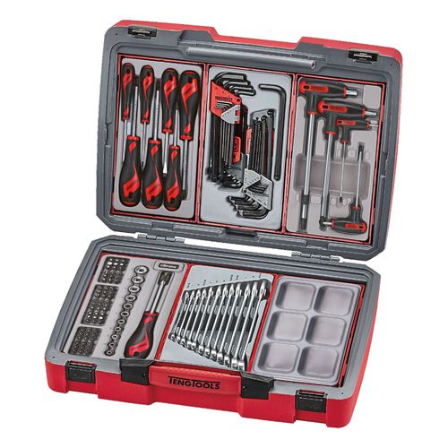 Set d'outils portable dans un coffre de rangement TC-6T Teng Tools SC06T1