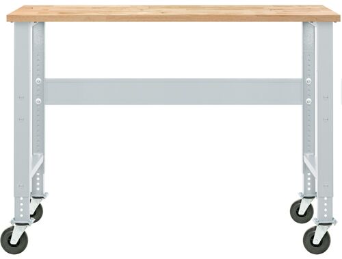 Établi modulaire Rubberwood avec roues 1500 mm MW Tools MOD150WR